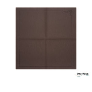 TOVAGLIOLI AIRLAID ELEGANCE MARRONI 40X40
